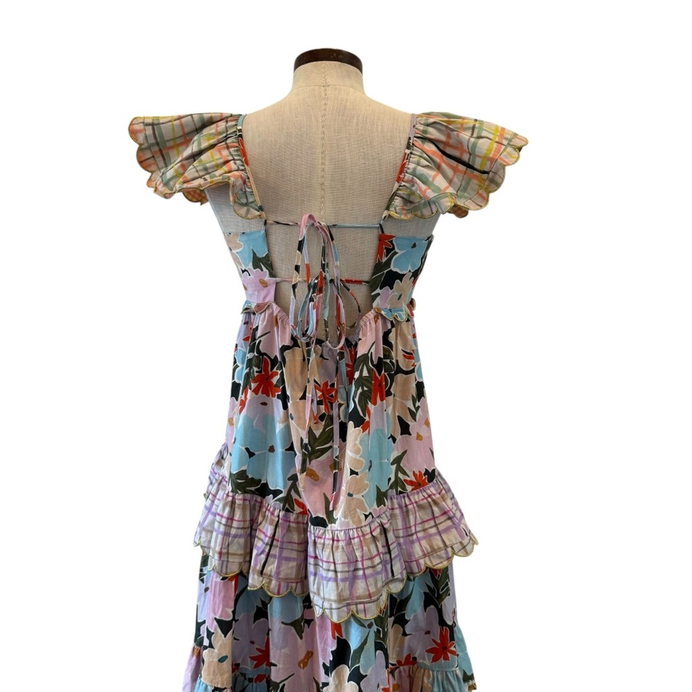 Celia B Kaira tiered floral maxi dress - Picture 9 of 16